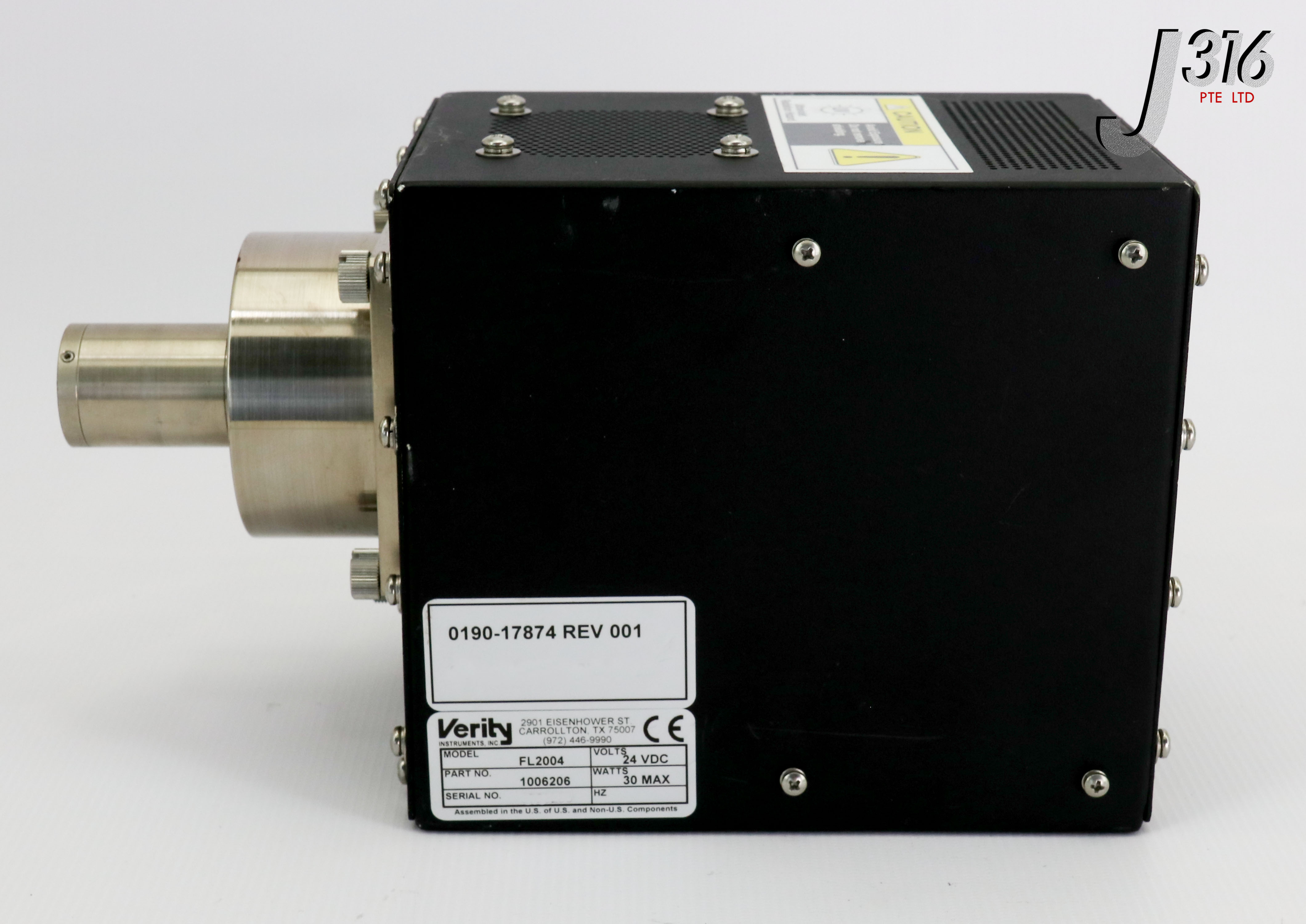 19108 APPLIED MATERIALS VERITY FL2004 FLASH LAMP, P/N: 1006206